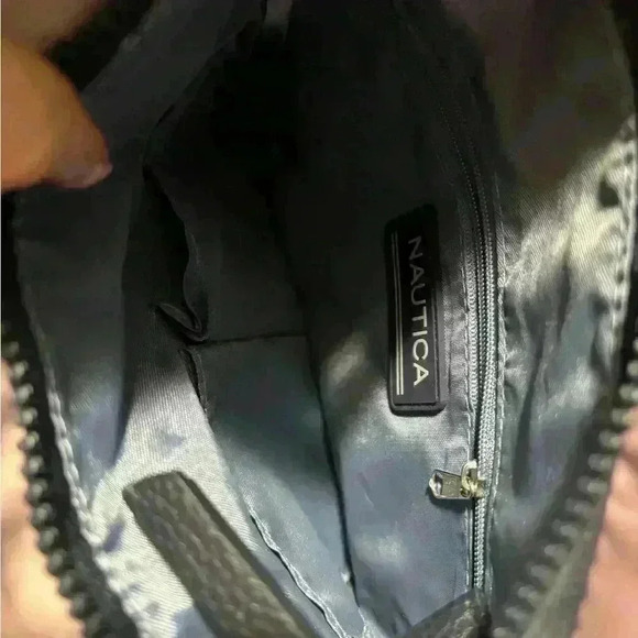 Nwt -Nautica Lilac Rose Nylon Small Crossbody Bag Purse w Adjustable Shoulde… - Picture 5 of 5